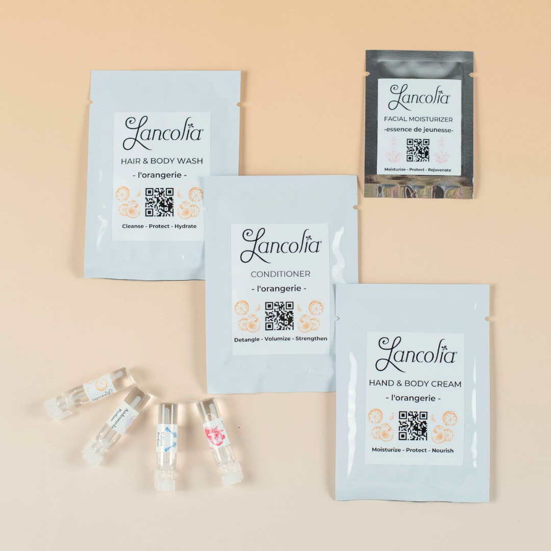 citrus french beauty samples lancolia