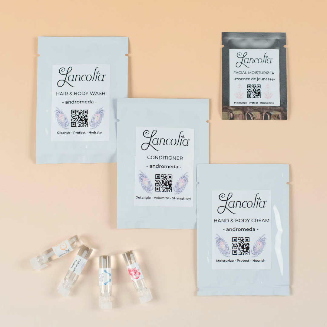 floral french beauty samples lancolia s